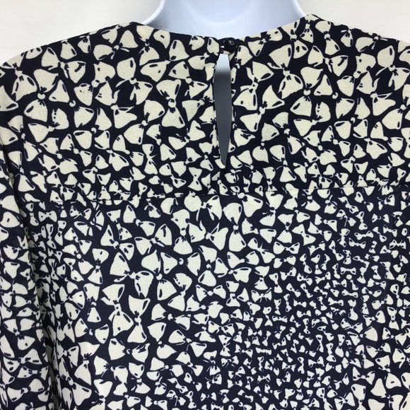 Lady Dorby Women Blue Mutton 3/4 Sleeve Blouse 16W - Picture 7 of 9